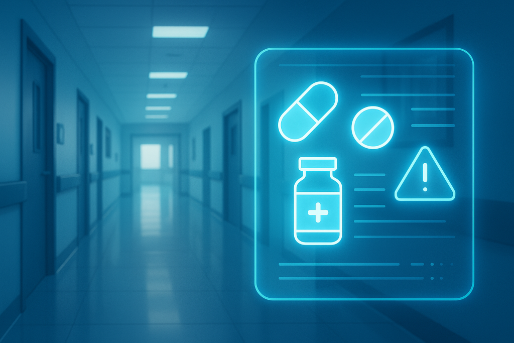 AI-powered Medication Monitoring: Gaps in Hospital Care